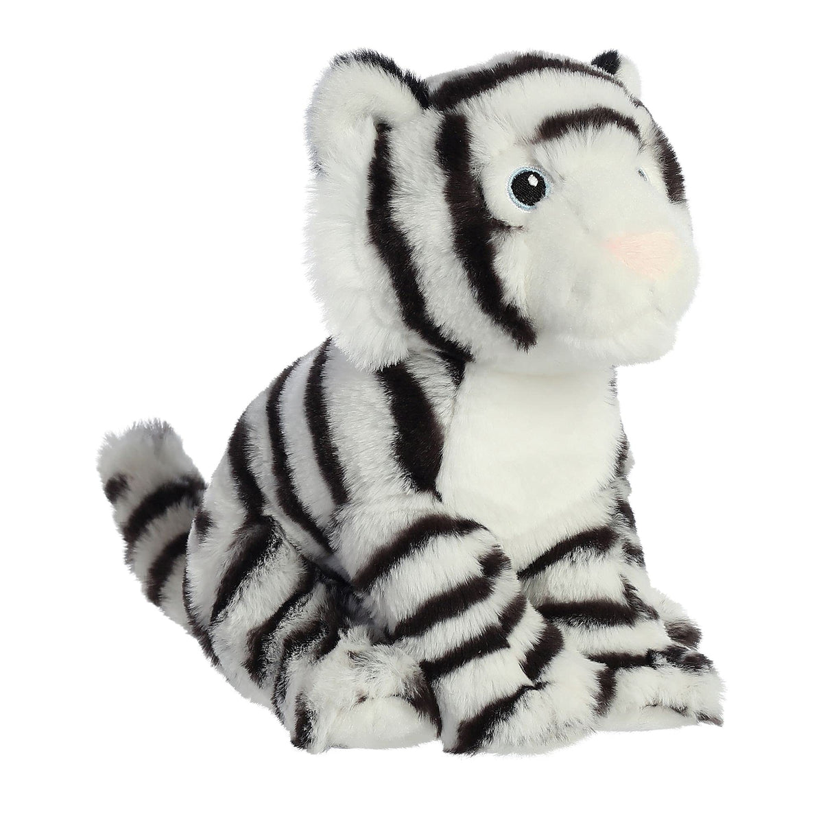 Aurora Eco Nation 7.5" White Tiger Responsibly Made Stuffed Animal