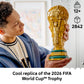 LEGO Editions FIFA World Cup Official Trophy Building Set - Kit for Display in Bedroom, Home Office, Book Shelf - Soccer Fans Collectible - W/World