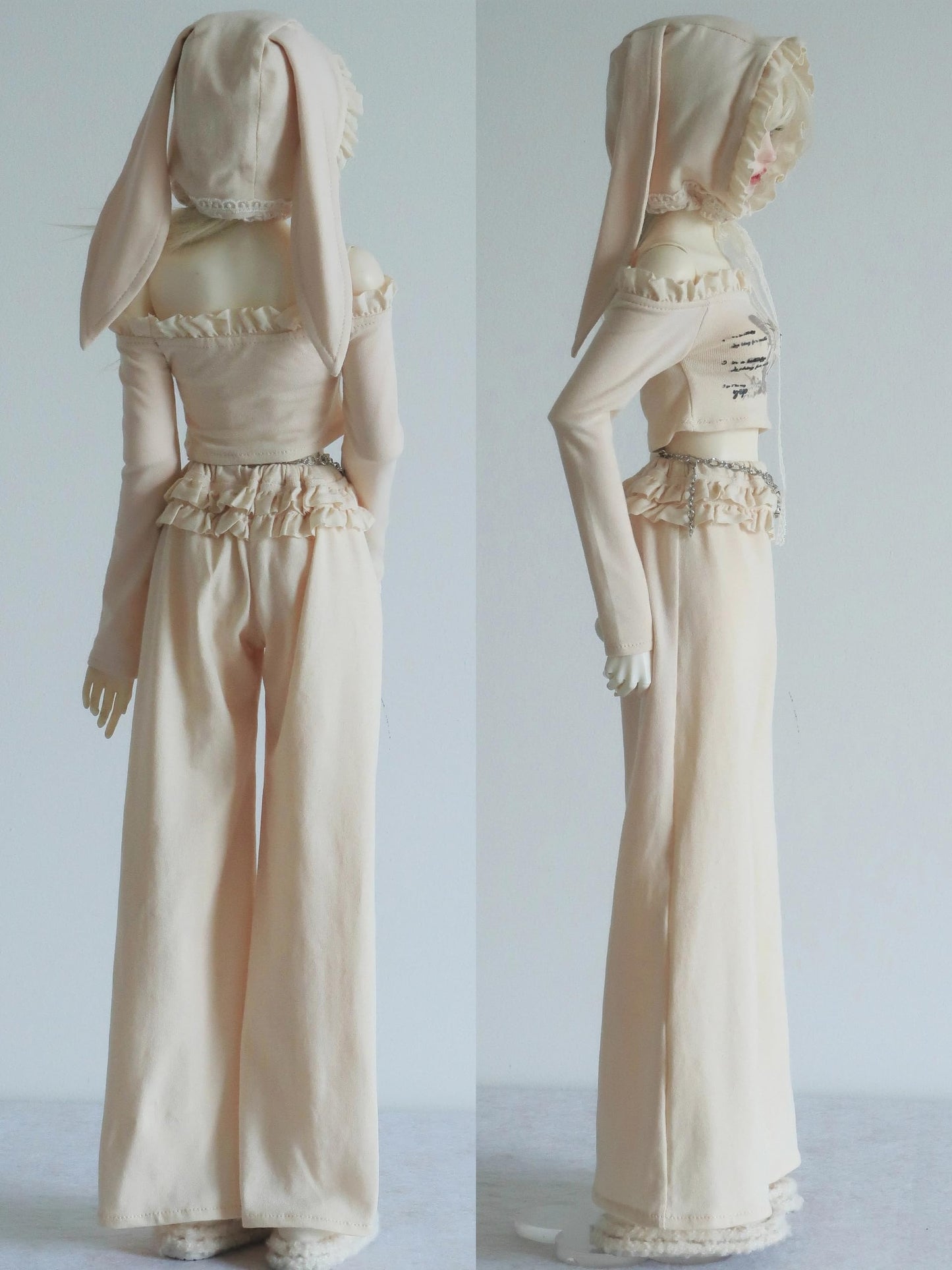 YHYQiFei Bjd Doll Clothes,Ball Jointed Doll Clothes,Handmade,Many Fashion Styles Set,Suitable for 1/3 1/4 bjd Doll (D, 1/3)