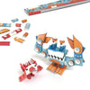 PIPEROID Octo & Deca Mischievous Octopus & Crab - Japanese 3D Paper Puzzle DIY Robot kit for Kids and Origami Kit for Adults