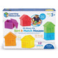 Learning Resources All About Me Sorting Houses - 12 Pieces, Ages 3+ Fine Motor & Sorting Skills, Montessori Toys, Special Education Actives