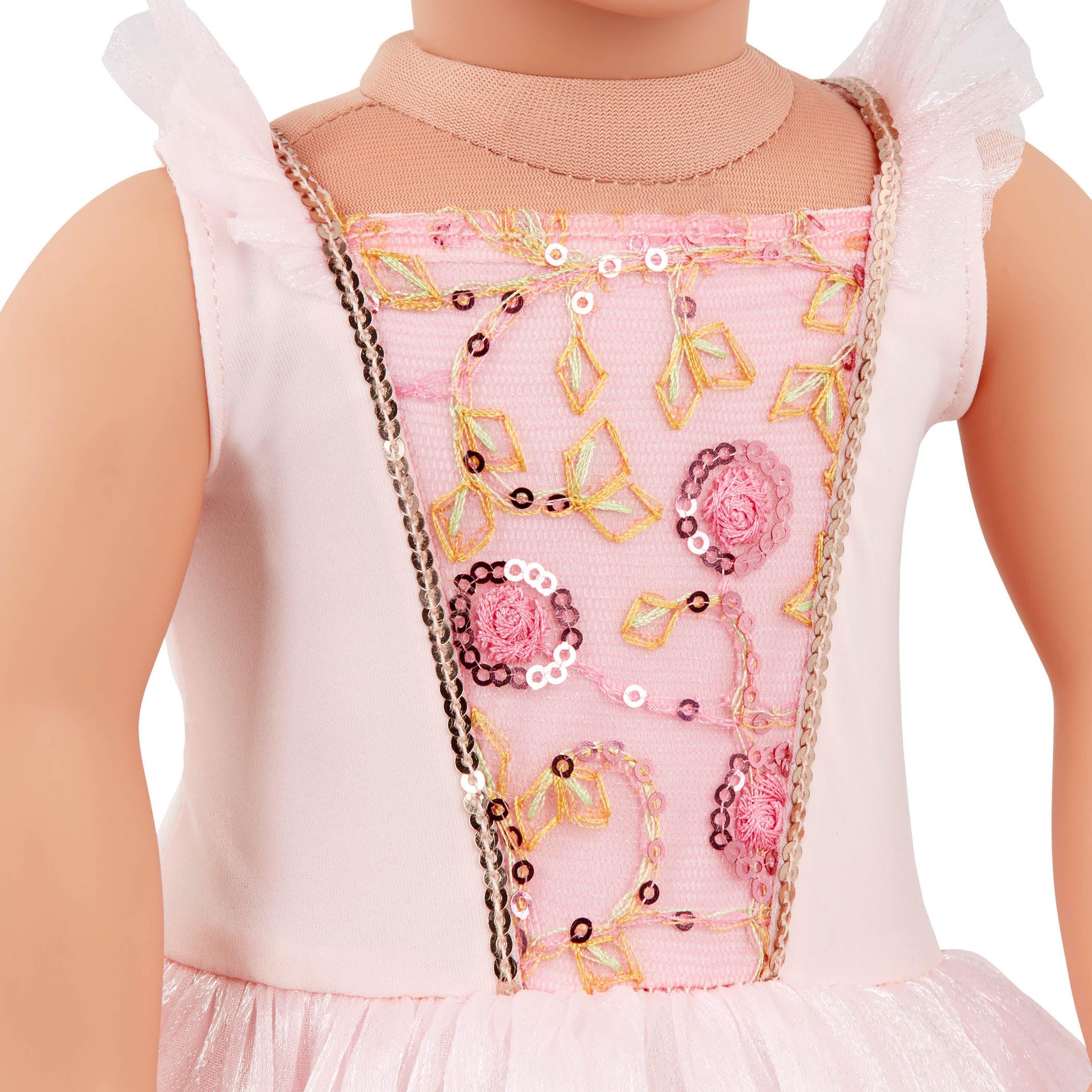 Our Generation - 18-inch Sugar Plum Fairy Doll - Lifelike Blue Eyes & Long Blonde Hair - Pink Ballet Dress, Tiara & Wand Accessories - Pretend Play
