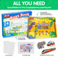 NASHRIO Montessori 24 Themes Busy Book for Toddlers 3-5, Engaging Preschool Learning Activities for Home School Travel - Educational Toy for 3-6 Year