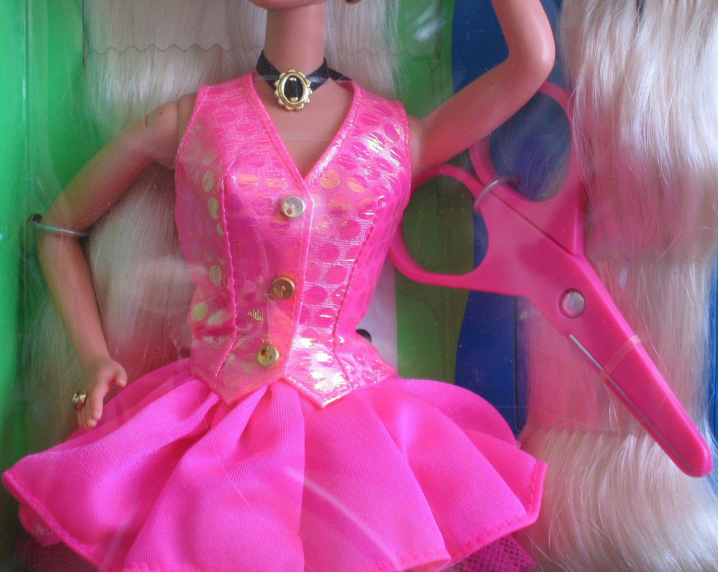 Cut and Style BARBIE Doll w Attachable Hair (1994)