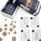 Stellar Factory Archduke | Strategy & Memory Card Game | 2-6 Players, Ages 12+ | Screen-Printed Wood Tokens | 104 Cards