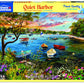 White Mountain 1000 Piece Jigsaw Puzzle Scenic Spring Sail, Quiet Harbor