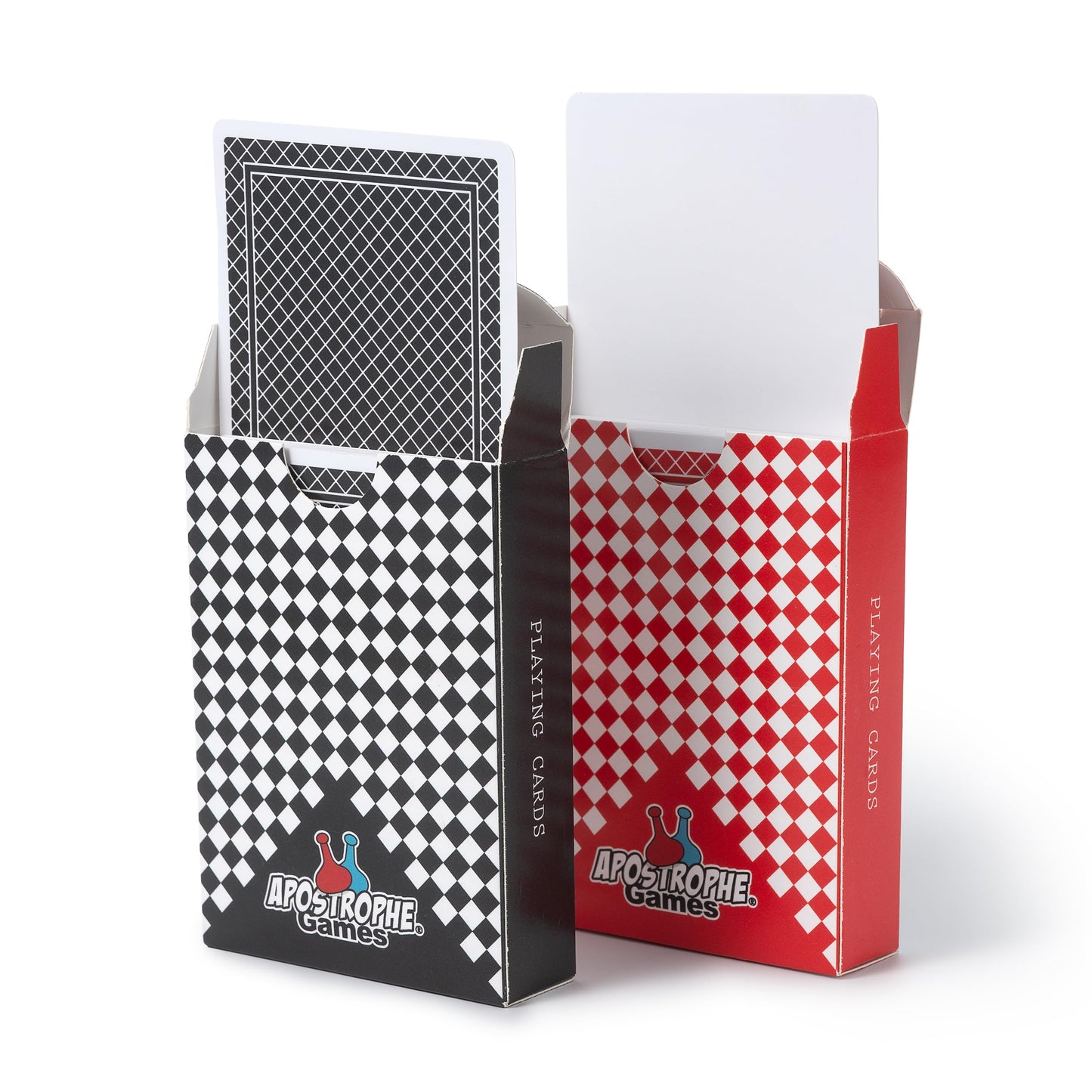 Apostrophe Games Blank Playing Cards - 162pcs Poker Cards (3 Packs of 54 Each) - Custom Card Deck for DIY Games & Prototyping