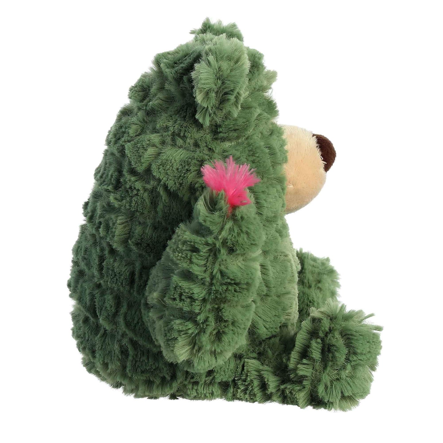 Aurora® Whimsical Cactus Kingdom™ Cactus Bear™ Stuffed Animal - Aesthetic Appeal - Comforting Cuddles - Green 8 Inches