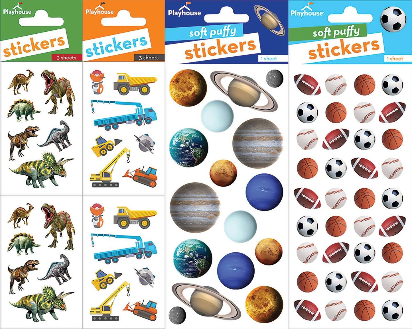 Playhouse Crazy Cool Super Sticker Sheet Pack for Kids Arts, Crafts & Collecting