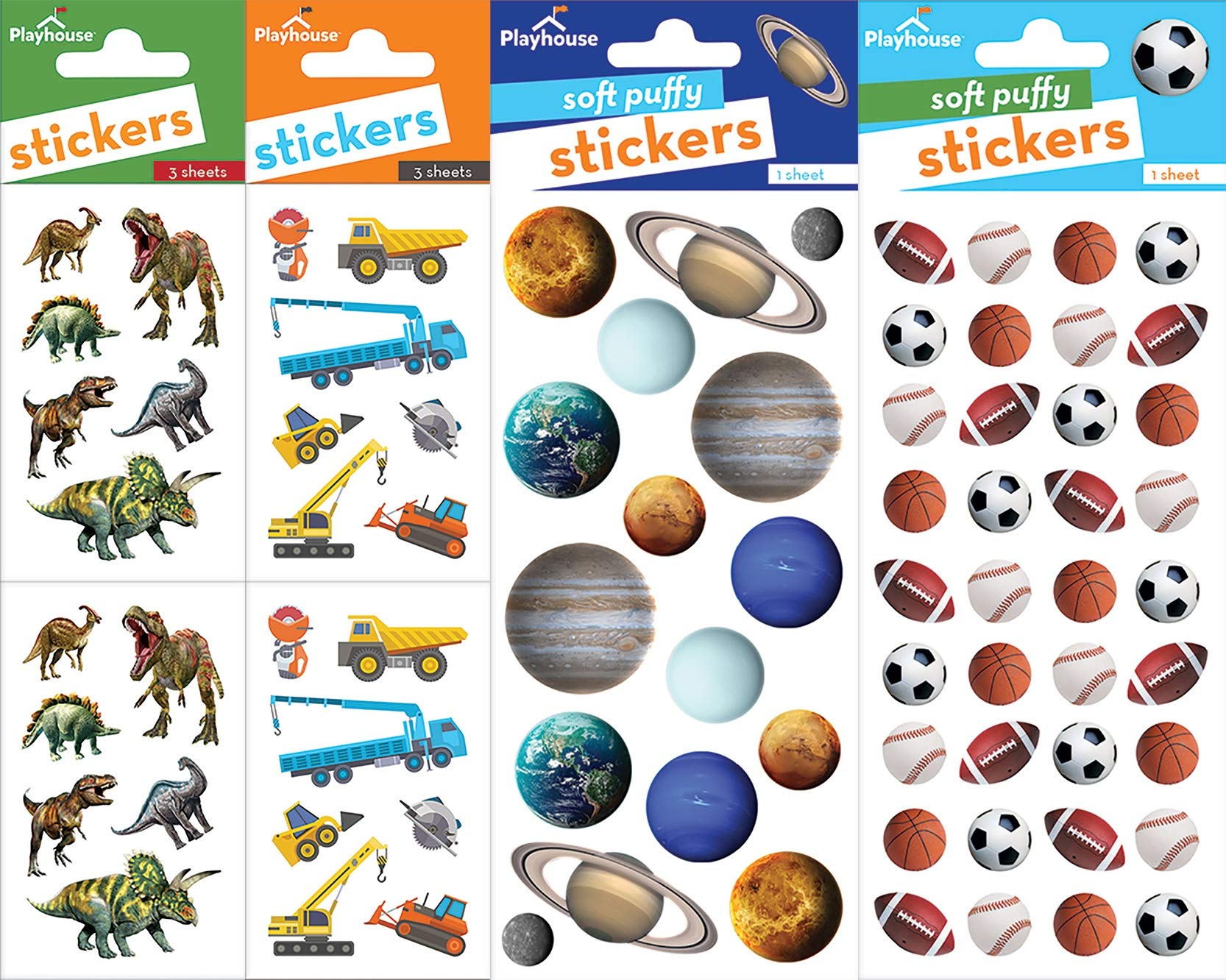 Playhouse Crazy Cool Super Sticker Sheet Pack for Kids Arts, Crafts & Collecting