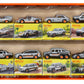 Matchbox Cars, Set of 8 Die-Cast Cars in 1:64 Scale with Premium Decos Including 1 Exclusive Vehicle, True Grip Tires, Platinum-Tone Finish,
