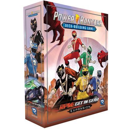 Renegade Game Studios Power Rangers RPM Expansion - Deck-Building Game