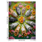 Puzzles for Adults 500 Pieces, Cat Jigsaw Puzzles - Feline Blossoms, Impossible Flower Puzzle for Seniors Family, 20.47 x 14.96 inches, 1:1 Poster