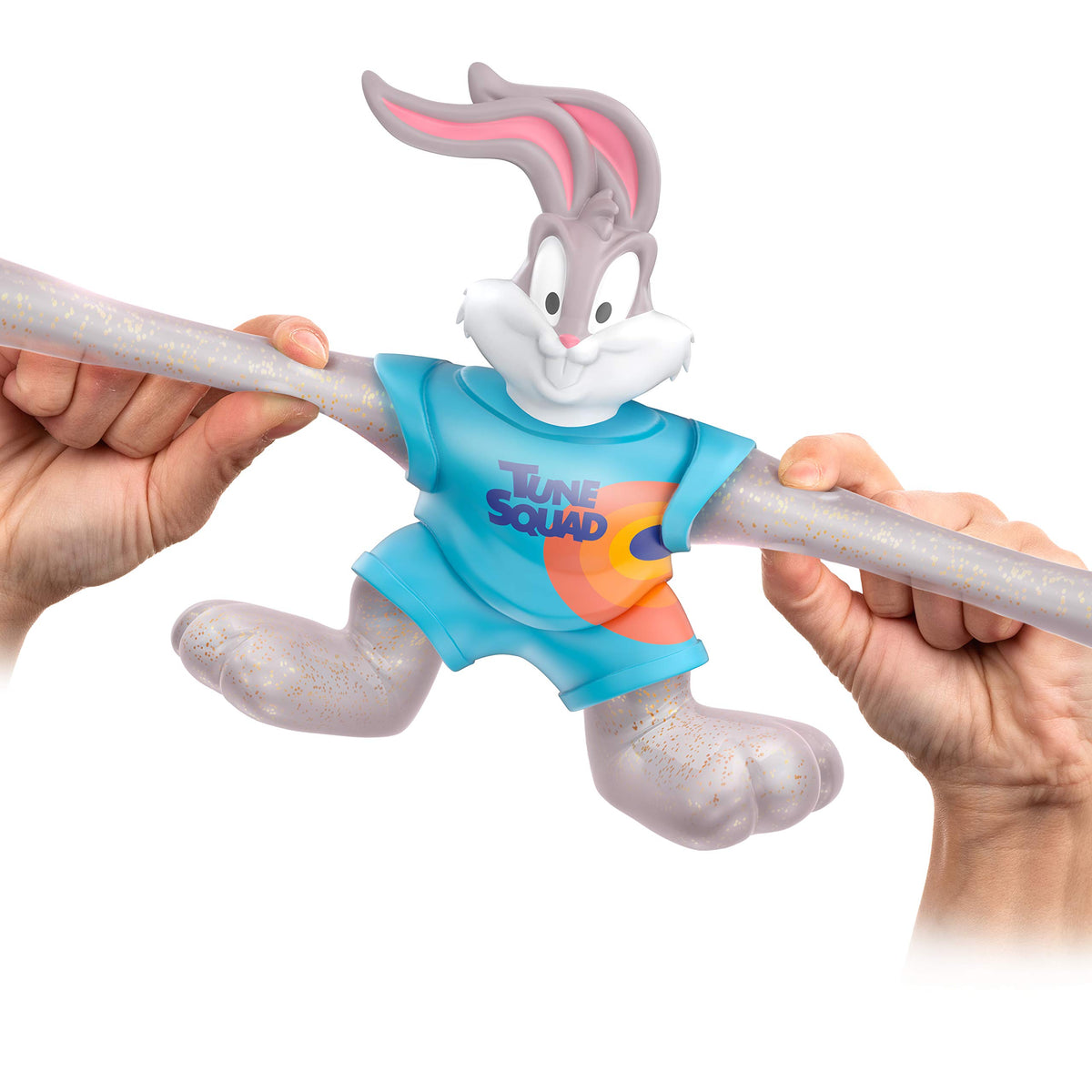Heroes of Goo JIT Zu - Space Jam: A New Legacy - 5" Stretchy Goo Filled Action Figure - Bugs Bunny, Multicolor