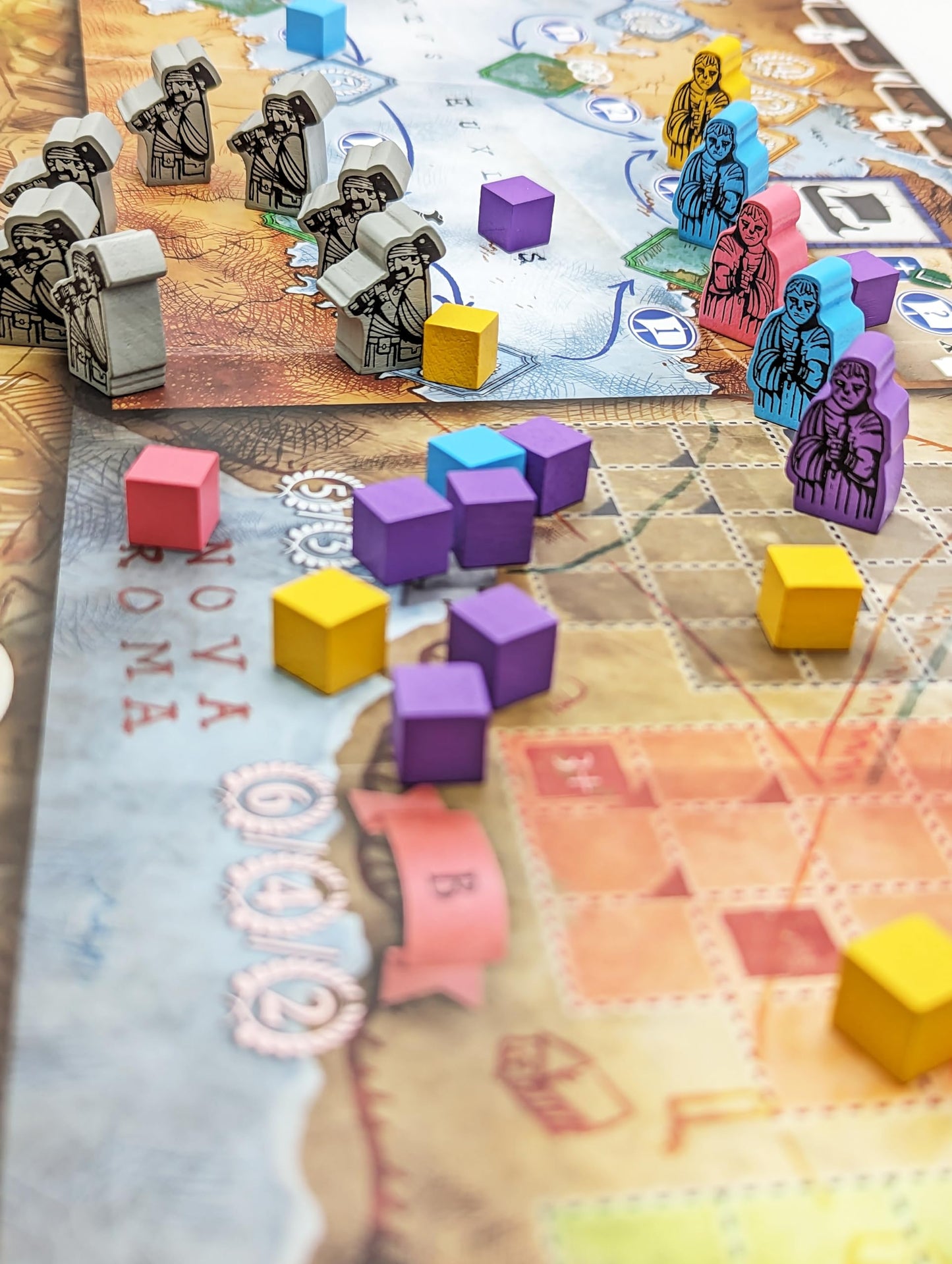 Nova Roma: Emperor Constantine Builds the New Roman Empire - Euro Strategy Board Game - 25th Century Games