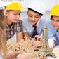 Puzzled 3D Wooden Puzzles Pack of 30 - Wood Craft Construction Model Kits for Kids & Adults of Assorted Random 30 Kits, Educational DIY Toy