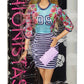Barbie Fashionistas Doll Floral Top and Striped Skirt - Original