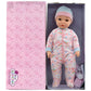 Little Darlings: 19" Cuddle Baby - Pink Kitty - Talking Baby Doll Set w/Accessories, Makes 6 Different Baby Sounds