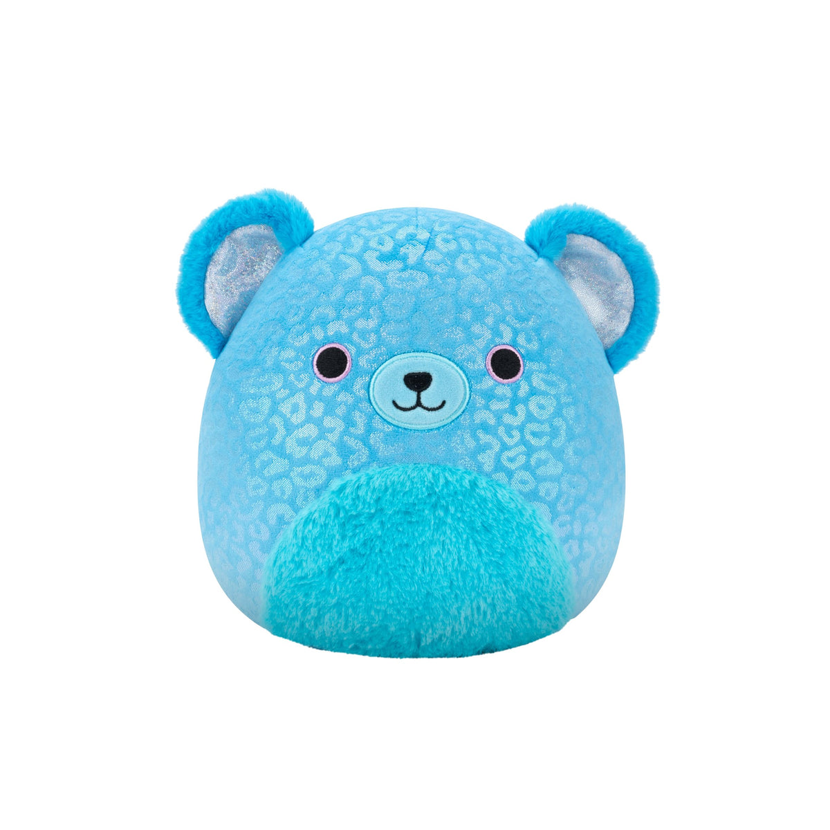 Squishmallows Original 8in Sarge The Blue Jaguar with Iridescent Spots - Official Jazwares Plush (Little)