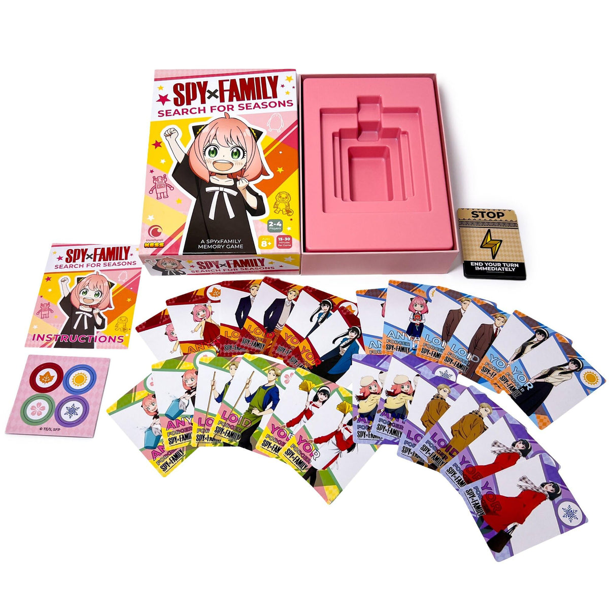 KESS: Spy x Family: Search for Seasons - Memory Game & Pairs Match