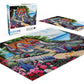 Buffalo Games Joseph Holodook, Seaside Cottage Garden, 1000 Piece Puzzle
