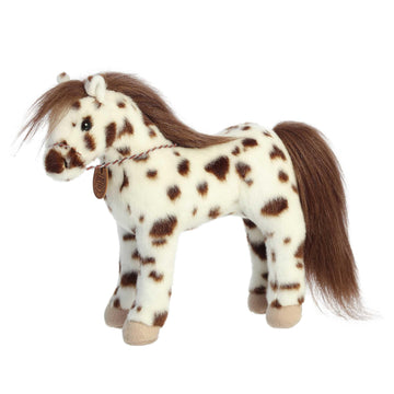 Aurora® Exquisite Breyer® Showstoppers Knabstrupper Stuffed Animal - Realistic Detailing for Imaginative Play - Perfect for Kids, Adults, and Any
