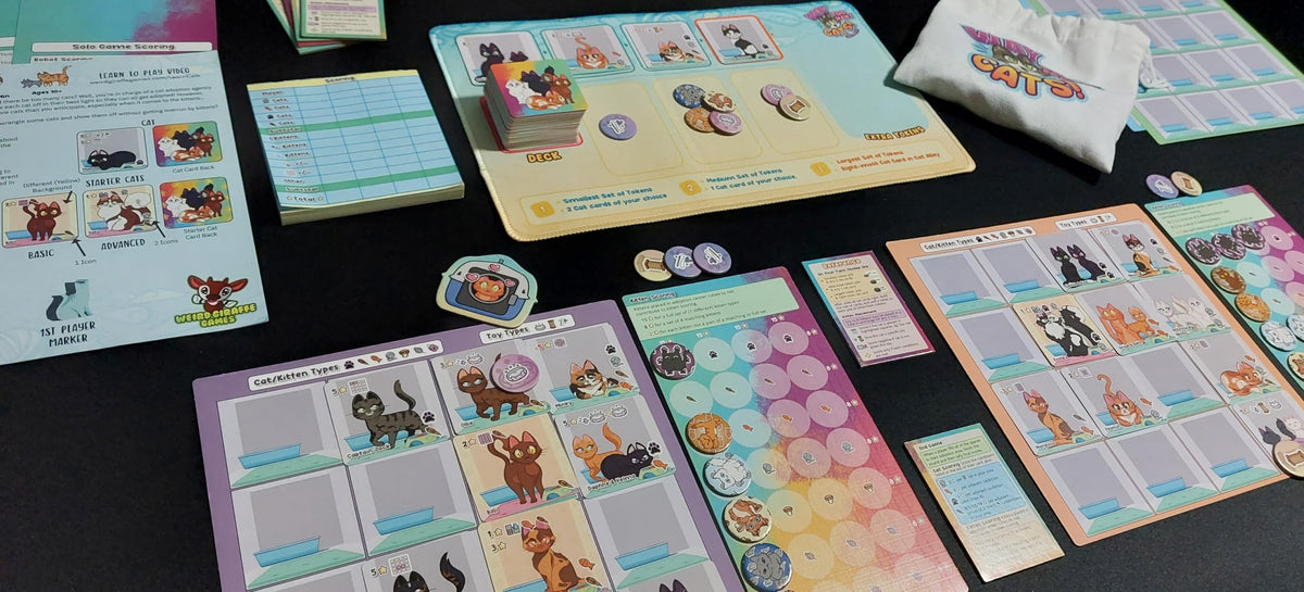 Way Too Many Cats by Weird Giraffe Games, Strategy Games