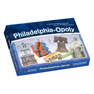 Late for the Sky Philadelphia-Opoly Board Game - Philadelphia Property Trading Game for 2-6 Players, Family City Edition with Landmarks