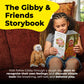 GIBBON Balance Board for Kids with Storybook & Sensory Toy - Emotional Regulation Tools for Kids - Social Emotional Learning Activities - Calming