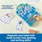 Learning Resources Skill Builders Magnetic Word Builder, Learn to Read, Phonetic Alphabet, Puzzle Board, ABC Kids Games, Sensory Board For Kids, Fine