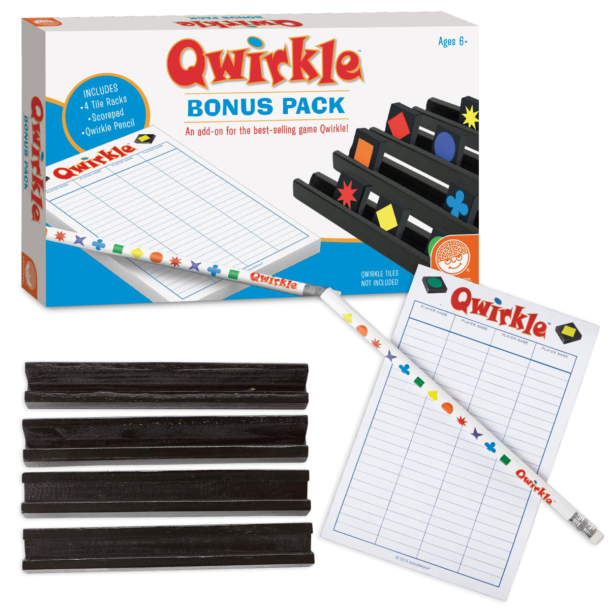 MindWare Qwirkle Bonus Pack Board Game