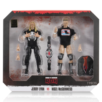 AEW Nigel McGuinness & Jerry Lynn (1 of 4000) 2-Pack - Ring of Honor Vault Exclusive (AEW0622)