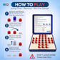 Original HI-Q Solitaire Game - Solitaire Board Game for Kids, Adults & Seniors, Solo 1-Player, Puzzle Strategy Problem Solving Game, Perfect Travel