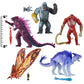 PlayMates Godzilla x Kong: Basic Figure 5-Pack Toys