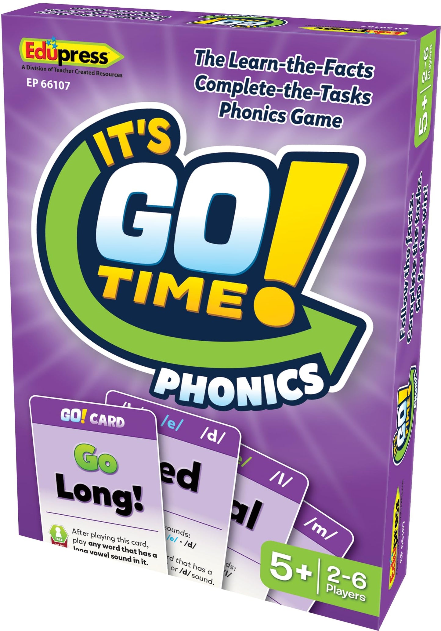 Teacher Created Resources It’s GO Time! Game: Phonics (EP66107)