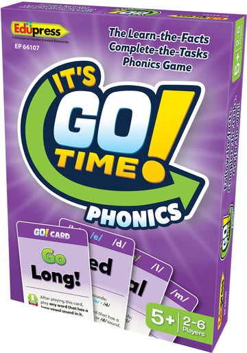 Teacher Created Resources It’s GO Time! Game: Phonics (EP66107)