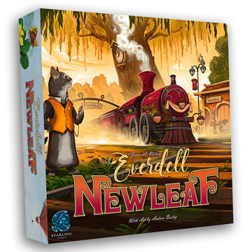 Everdell: Newleaf Expansion - Board Game Add-On for Everdell Base Game, Includes New Train Station, Visitors, Critters & Constructions, Ages 10+, 1-4