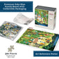 Boardwalk Puzzles Bus Stop, 300 Piece Jigsaw Puzzle, 16 x 20 Inches, Made in USA