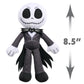 Disney Tim Burton's The Nightmare Before Christmas Small 8.5-inch Plush Jack Skellington Stuffed Animal, Kids Toys for Ages 3 Up by Just Play