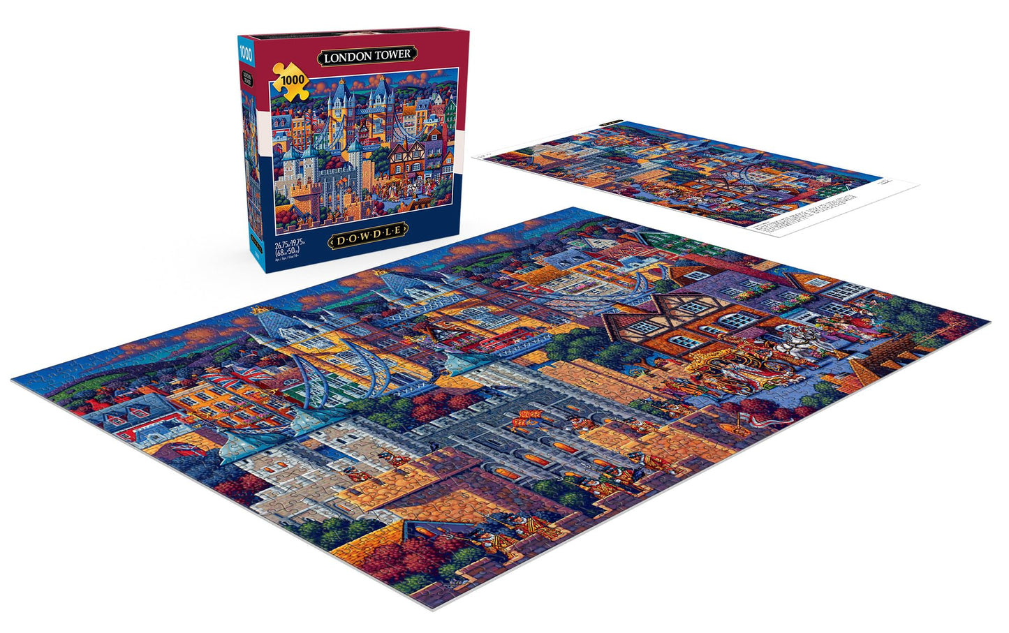 Buffalo Games - Eric Dowdle London Tower - 1000 Piece Puzzle for Adults