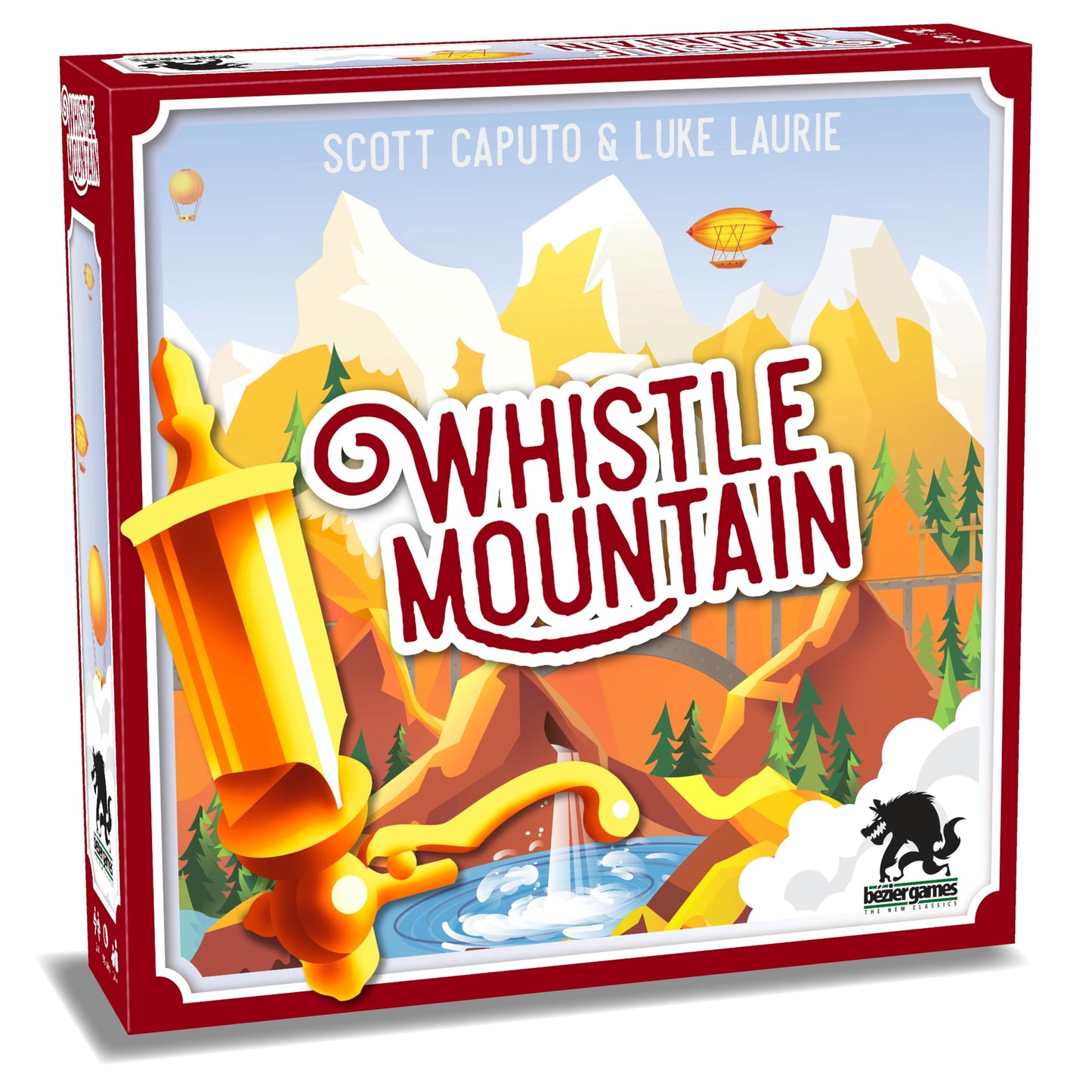 Bezier Games Whistle Mountain , Brown
