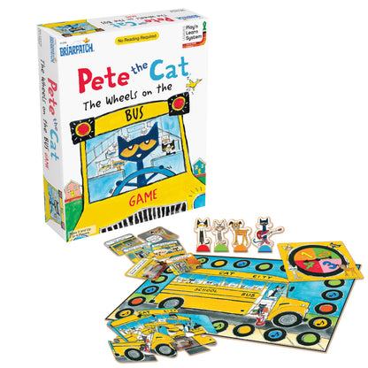 Briarpatch | Pete the Cat Wheels on the Bus Game, Fans of Pete the Cat Books, Ages 3+