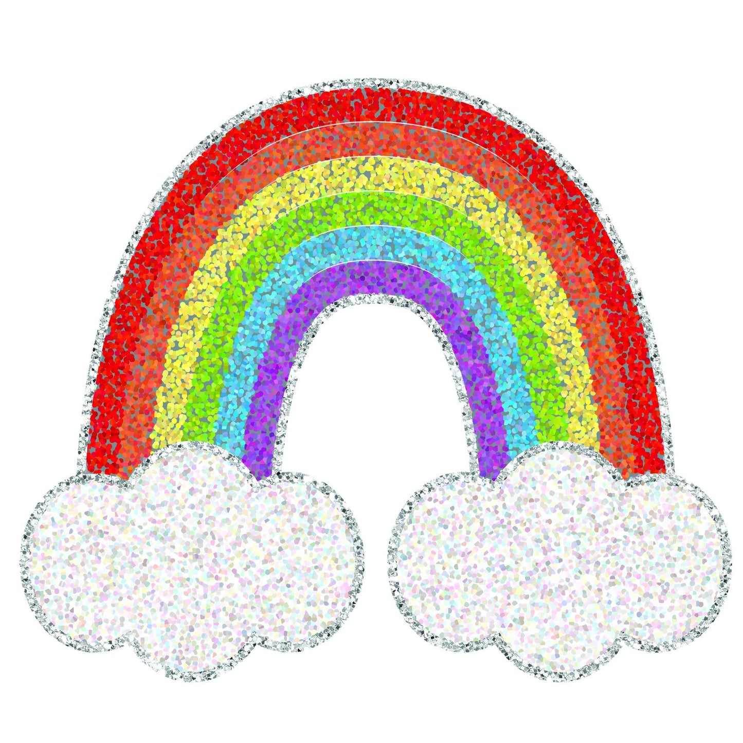 JILLSON & ROBERTS Bulk Roll Stickers, Rainbow, 100 Repeats