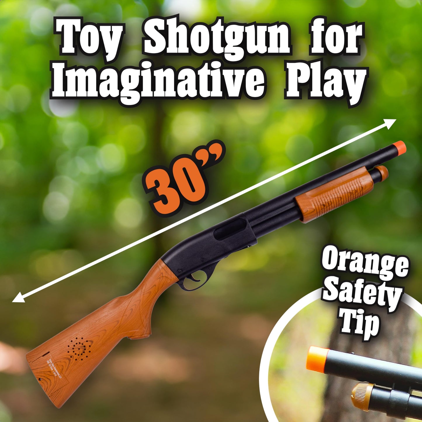 Sunny Days Entertainment Pump Action Blaster - Sound & Shell Eject - 5+