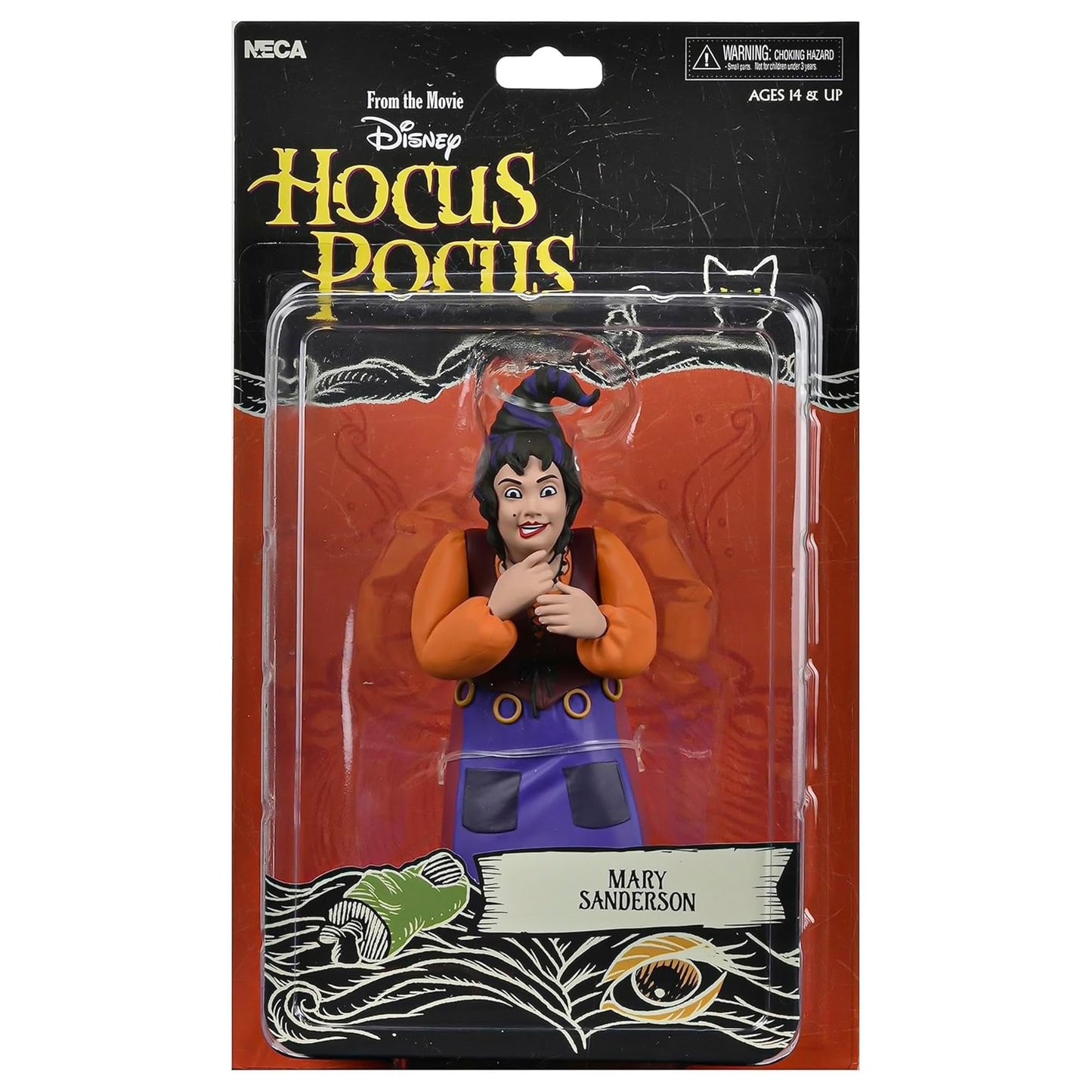 NECA Hocus Pocus: Toony Terror Mary Sanderson 6" Action Figure