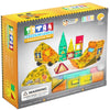 Tytan Tiles Construction Site & Trucks 60-Piece Magnetic Tiles Building Set, Fun Kids’ STEM Toy, Creative Play, Shape & Pattern Recognition, Fine