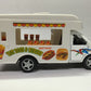 KinsFun Food Truck Die Cast Metal 5 inch Pullback Action