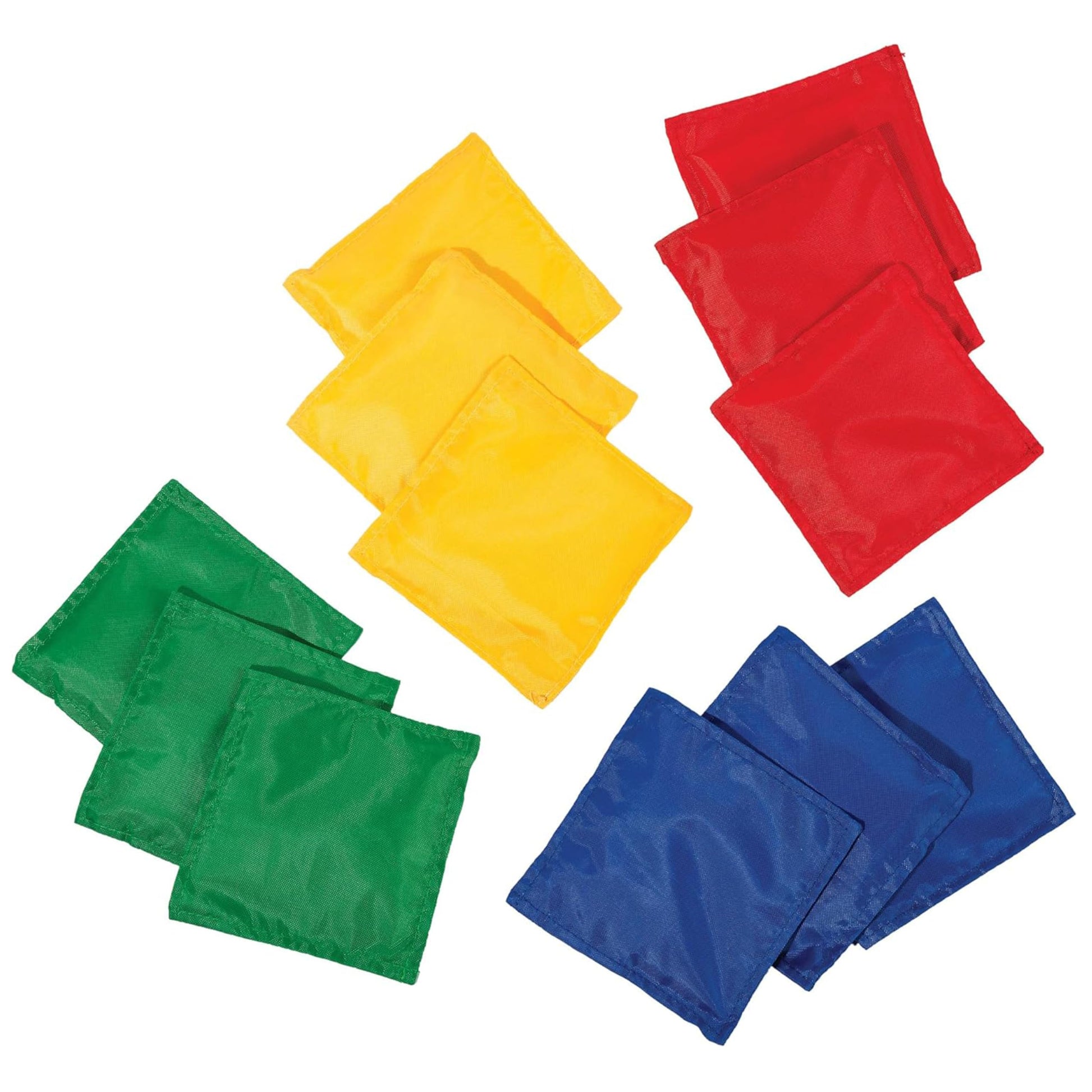 Franklin Sports 5" x 5" Nylon Bean Bags (Set of 12)