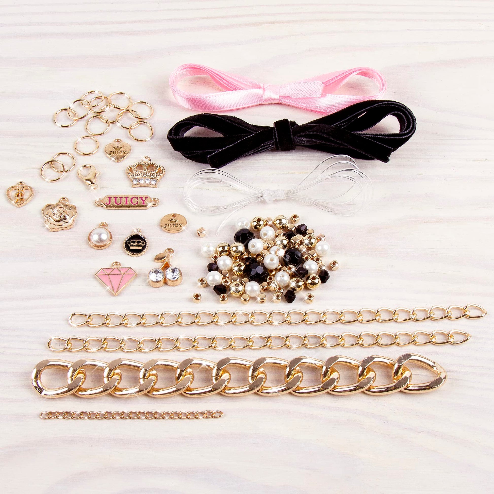 Make It Real Mini Juicy Couture Chains and Charms