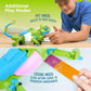Thames & Kosmos My Robotic Pet: Coding Chameleon STEM Building & Experiment Kit | Color-Sensing Coding Robot for Boys & Girls Ages 8+, Screen-Free